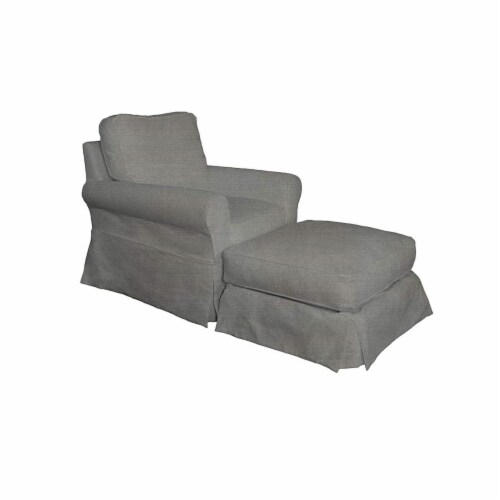 Slipcovered sales rocking chair