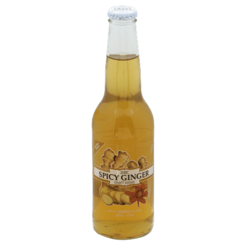 WBC Spicy Ginger Craft Soda Perspective: front