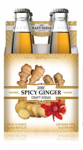 WBC Spicy Ginger Craft Soda Perspective: front