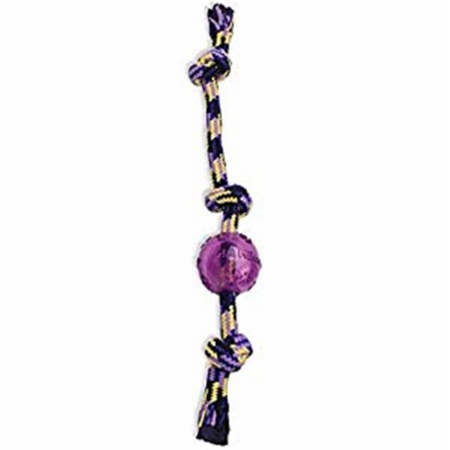 Mammoth Pet Products 467068 20 in. Mammoth Pet Toy, Braid Tug with Ball - Large Perspective: front