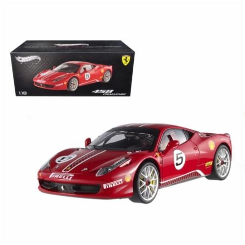 Ferrari 458 Italia Challenge Red 5 Elite Edition Limited Edition 1 18 Diecast Model Car 1 Fry s Food Stores