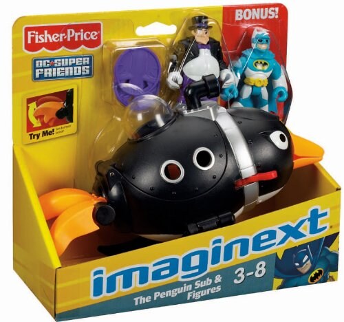 Imaginext penguin shop