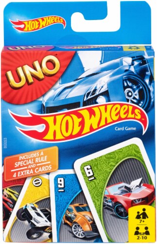 Mattel UNO™ Hot Wheels™ Card Game Perspective: front