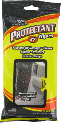 Four Peaks Protectant Wipes Perspective: front