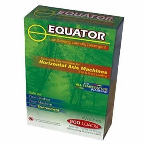 Equator Detergent Detergent - Low Suds - Pack Of 8 Perspective: front