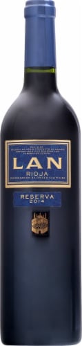 Lan Rioja Reserva Tempranillo Spanish Red Wine Perspective: front