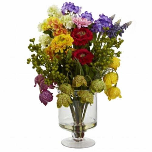 Spring Floral Arrangement Perspective: front