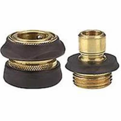 Brass Quick Connect Set 09QC Perspective: front