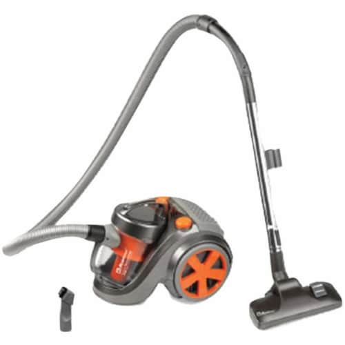 Centauri Canister Vacuum Cleaner, Gray Perspective: front