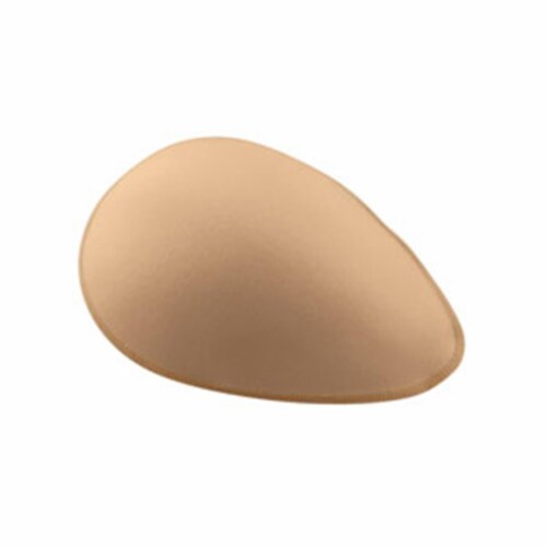095 Teardrop Post Mastectomy Leisure Breast Form, Beige - Extra Large Perspective: front