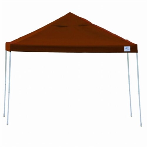 12x12 ST Pop-up Canopy, Terracotta Cover, Black Bag Perspective: front