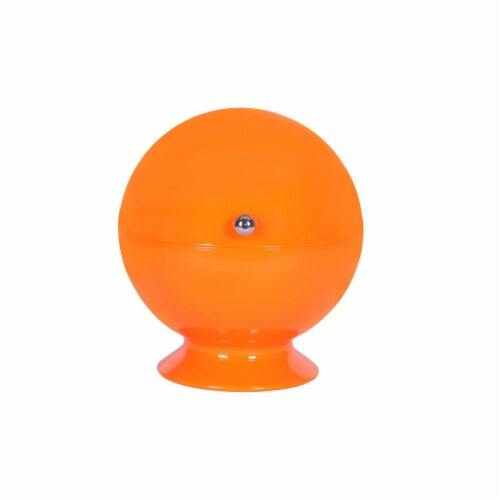 Roll Top Sugar Bowl; Orange Popsicle Perspective: front
