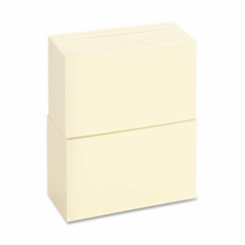 Recycled Adhesive Note Pads&#44; 1.5 in. x 2 in.&#44; 12-PK&#44; Yellow Perspective: front