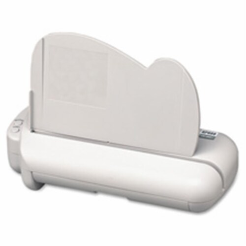 Electric 3HPunch&#44;.25 in.&#44; 30 Sht Cap&#44;17.75 in. x 5.25 in. x 8.25 in.&#44; GY Perspective: front