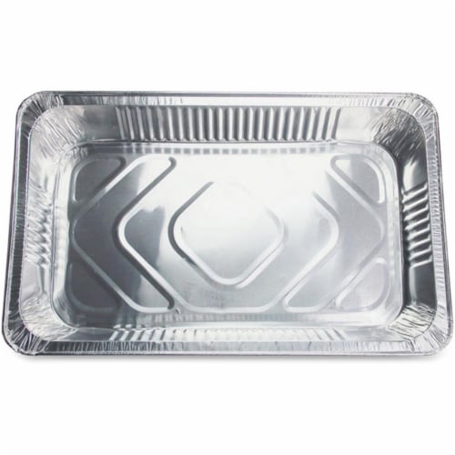 8x8 Foil Pans for Meal Prep and Cooking, Disposable Aluminum Trays (50  Pack), PACK - Kroger