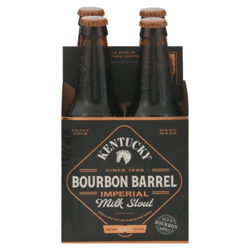 Bourbon Barrel Kentucky Imperial Milk Stout Perspective: front