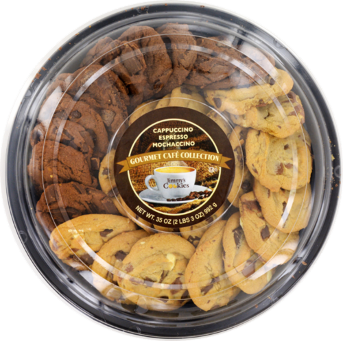 Jimmy's Cookie Gourmet Collection Perspective: front