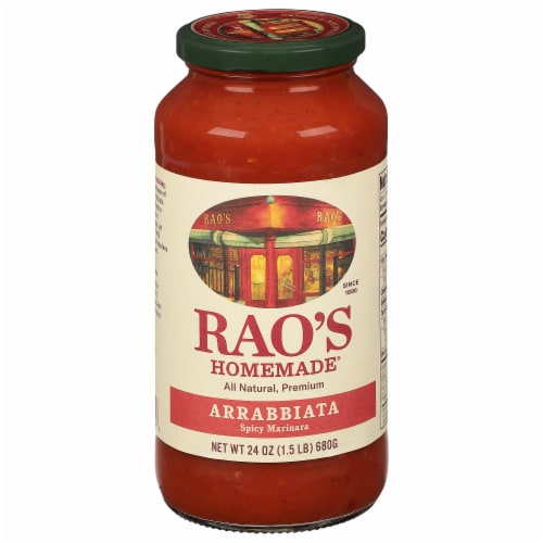 Rao's Homemade Arrabbiata Fra Diavolo Sauce Perspective: front