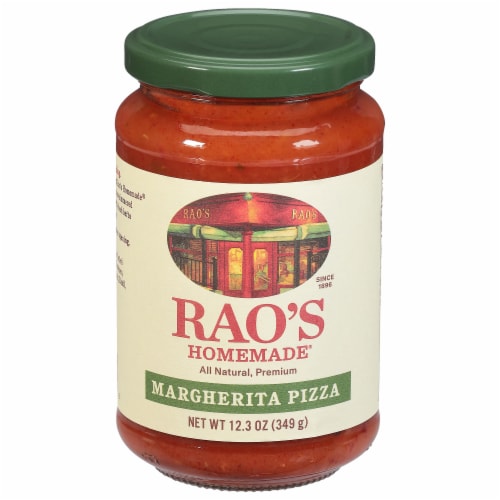 Rao's Homemade® Margherita Pizza Sauce Perspective: front