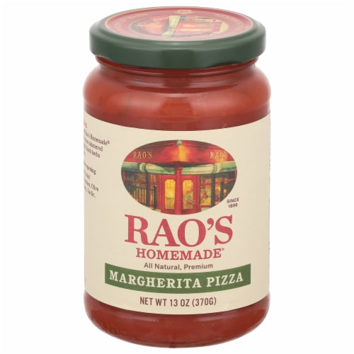Rao's Homemade Margherita Pizza Sauce Perspective: front