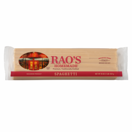 Rao's Homemade Spaghetti Pasta Perspective: front