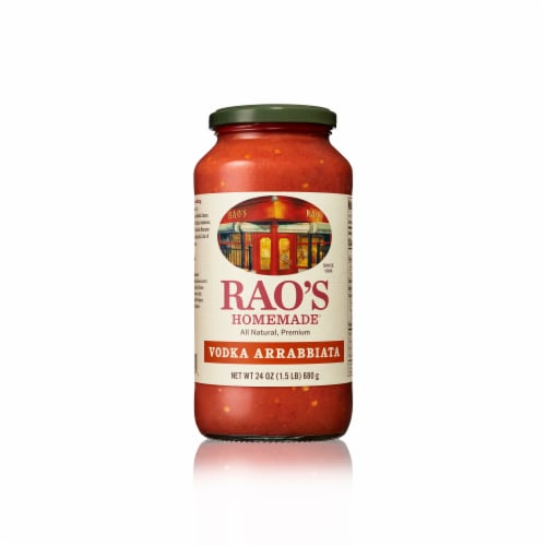 Rao's Homemade® Vodka Arrabbiata Sauce Perspective: front