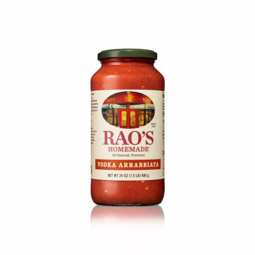 Rao's Homemade® Vodka Arrabbiata Sauce Perspective: front