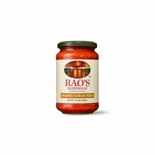 RAO's Homemade® Roasted Garlic Pizza Sauce Perspective: front