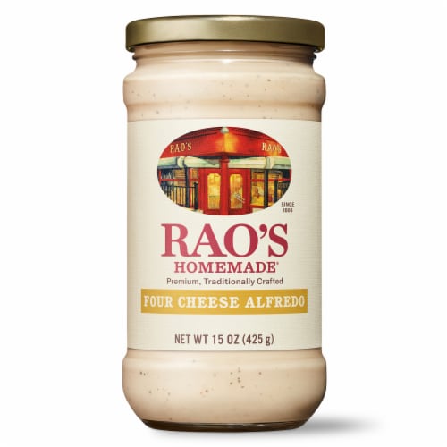 Rao Four Cheese Alfredo Sauce Perspective: front