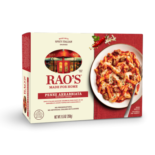 Rao's® Spicy Sausage & Penne Arrabbiata Perspective: front