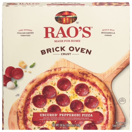 Rao's® Brick Oven Crust Uncured Pepperoni Pizza Perspective: front