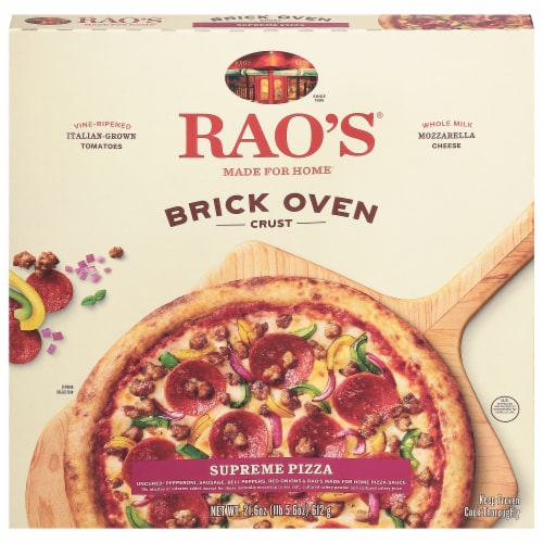 Rao's® Frozen Supreme Brick Oven Pizza Perspective: front