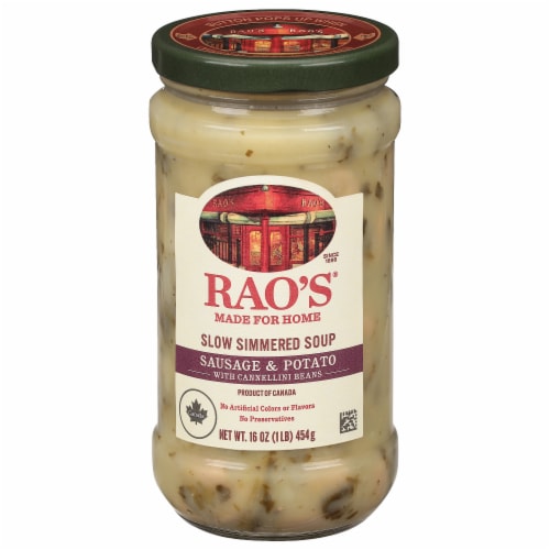 Rao's® Made for Home Sausage & Potato Soup Perspective: front