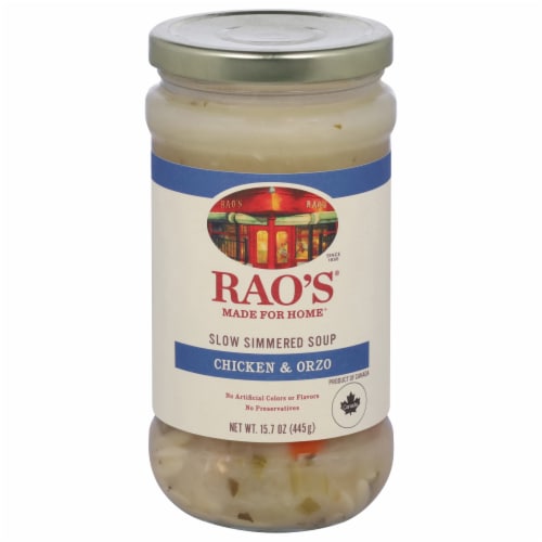 Rao's® Chicken and Orzo Soup Perspective: front