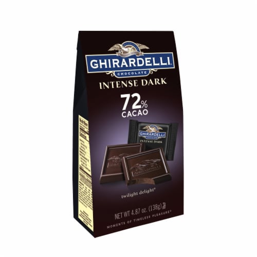 Ghirardelli Intense Dark Twilight Delight 72% Cacao Dark Chocolate Perspective: front