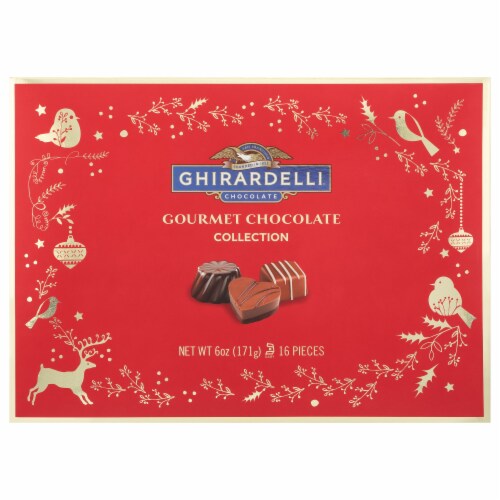Ghirardelli® Holiday Gourmet Chocolate Collection Perspective: front
