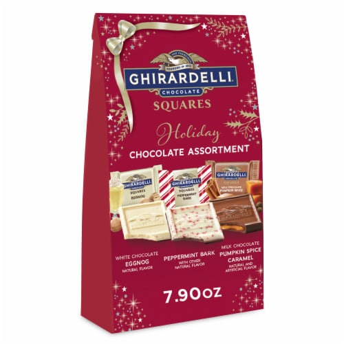 Ghirardelli Limited Edition Holiday Classic Chocolate Squares Assorted Bag Perspective: front