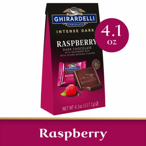 Ghirardelli® Intense Dark Raspberry Radiance Chocolate Perspective: front