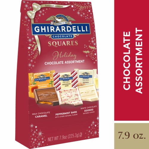 Ghirardelli Squares Holiday Chocolate Assortment Perspective: front