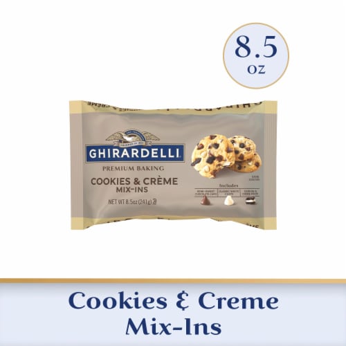 Ghirardelli® Cookies and Creme Mix-Ins Perspective: front