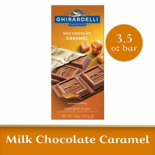 Ghirardelli Milk Chocolate Bar with Caramel Filling