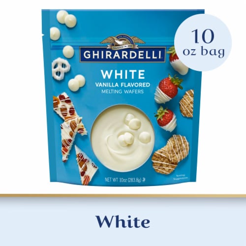 Ghirardelli® White Vanilla Flavored Melting Wafers, 10 oz - Kroger