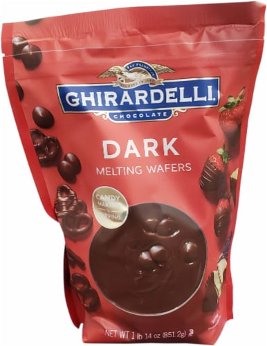 Ghirardelli Chocolate Dark Candy Melting Wafers 30 Oz 1 Fry s