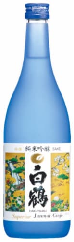 Hakutsuru Junmai Ginjo Superior Sake Perspective: front