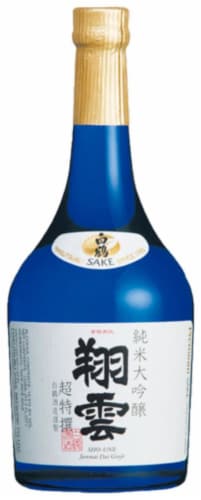 Hakutsuru Sho Une Junmai Dai Ginjo Sake Perspective: front