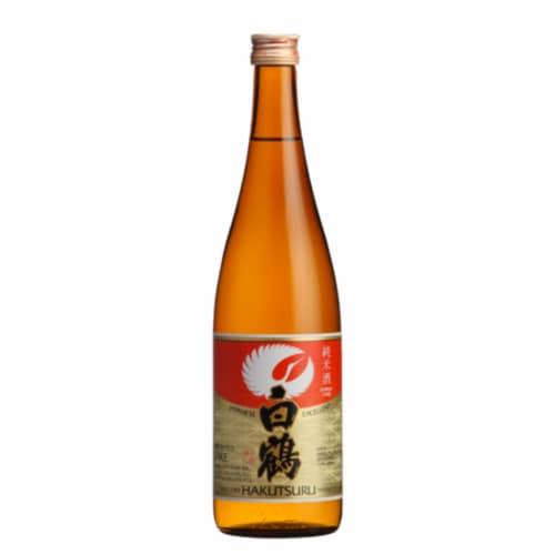 Hakutsuru Sake Junmai Sake Perspective: front