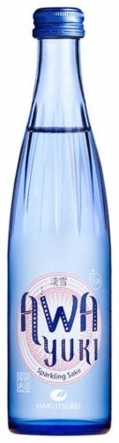 Hakutsuru Awa Yuki Sparkling Sake Perspective: front