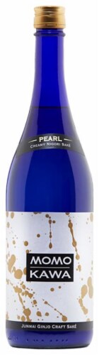 Momokawa Pearl Sake Perspective: front