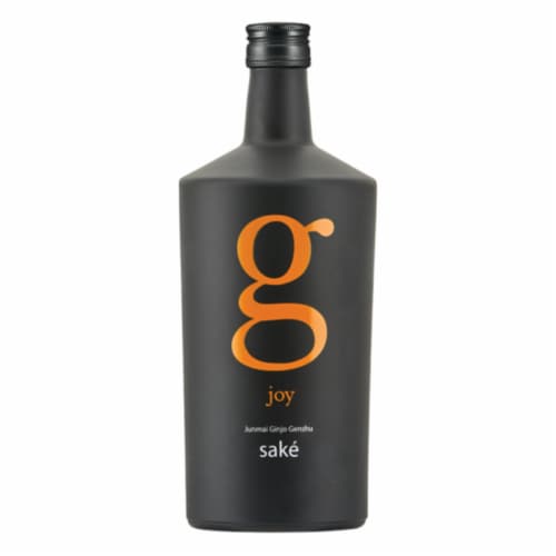 Momokawa G Joy Junmai Ginjo Genshu Sake Perspective: front