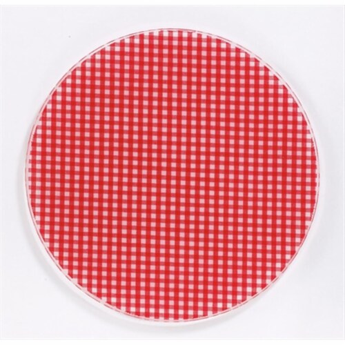 Andreas TR107 Red Gingham Silicone Trivet Pack of 3, 3 Ralphs